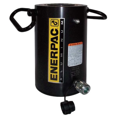 Enerpac RAC1006, 110.9 ton Capacity, 5.91 in Stroke, Aluminum Hydraulic Cylinder RAC1006