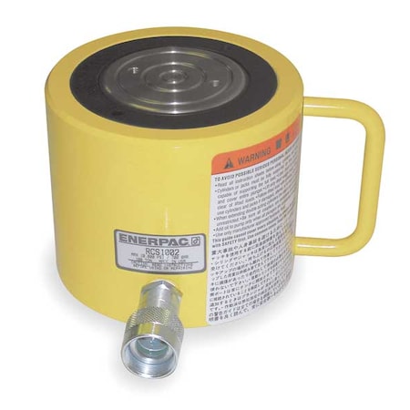 Enerpac RCS1002, 98.1 ton Capacity, 2.25 in Stroke, Low Height Hydraulic Cylinder RCS1002