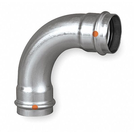 Viega ProPress SS 304 90 Elbow, 1/2" x 1/2" 85400