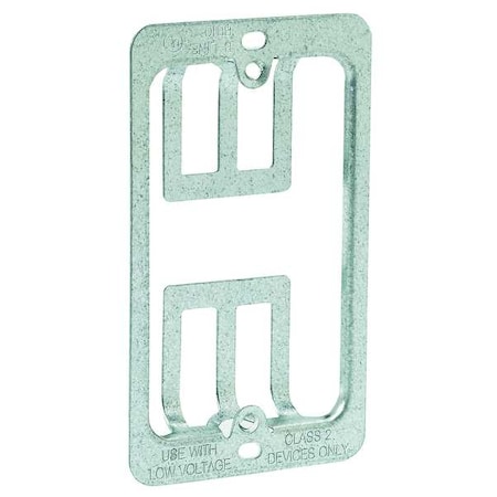 Eaton B-Line Communication Bracket, 1 Gang, Pre-Galvanized Steel, Single Gang Box Type BB10
