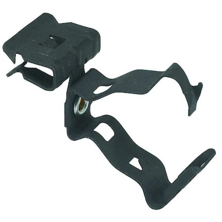 Eaton B-Line Clip, Conduit; Pipe Use, 1 in, Steel, Zinc Phosphate BG-16-E-2-4