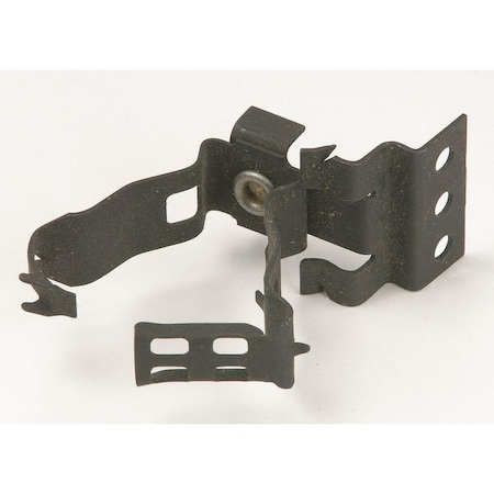 Eaton B-Line Clip, Conduit; EMT; Pipe Use, 1/2 in; 3/4 in, Steel, Zinc Plated BG-8-12-B1