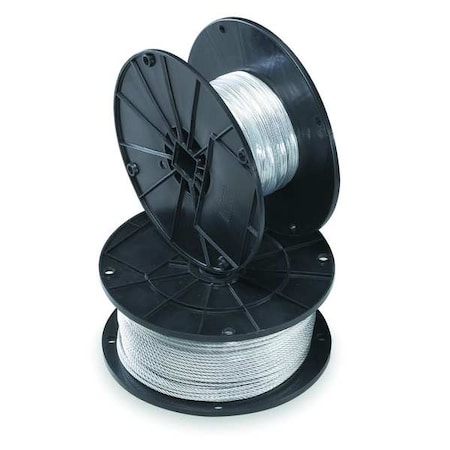 Eaton B-Line Wire Rope, Steel, Galvanized BKW125