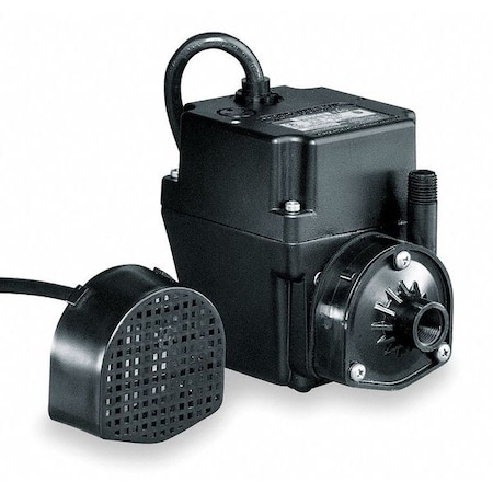 Little Giant Pump Pump, 5-1/2 In. L, 3-1/2 In. W, 4-3/4 In. H 502375