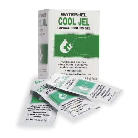 Waterjel Cool Gel, Box, 0.125 oz., PK25 CJ25-600.69.000