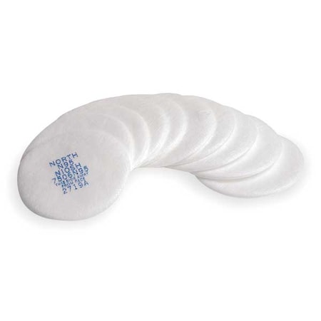 Honeywell North Filter, N, White, North Full or Half Mask Respirators 7506N95