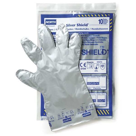 Honeywell Ssg 7 67 18 14 1 2 Chemical Resistant Gloves Laminated Film 7 1 Pr Zoro Com