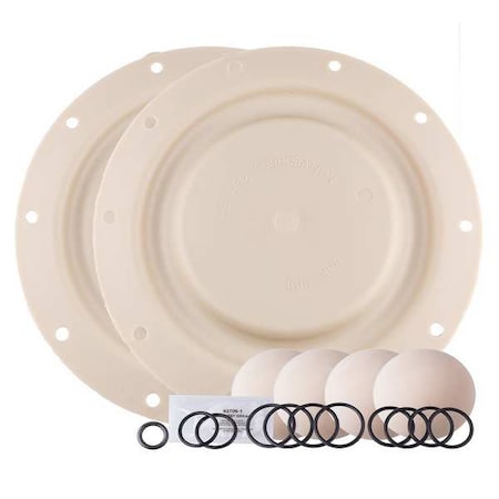 Aro Diaphragm Pump Repair Kit, Includes Balls, Diaphragms, Seals 637140-EB