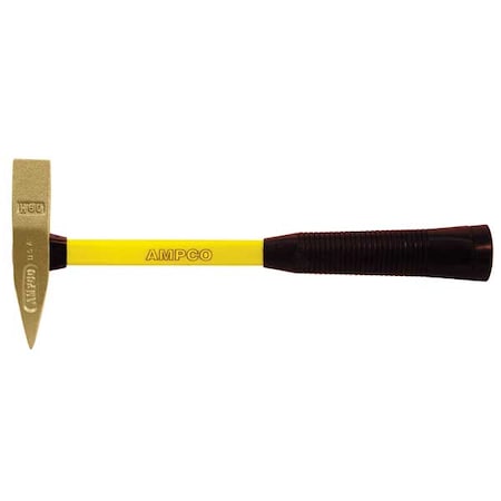 AMPCO SAFETY TOOLS Scaling Hammer, 32 Oz, Nonsparking H-60FG