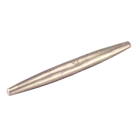 Ampco Safety Tools Drift Pin, Barrel, 3/16 x 8, Nonsparking D-1 | Zoro