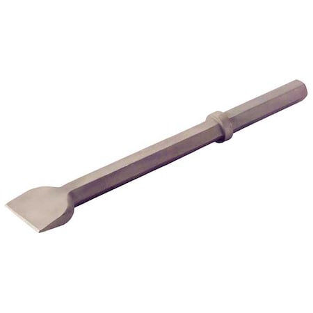 Ampco Safety Tools Wide Chisel, 1.125 In., 18 In., Round C-9A