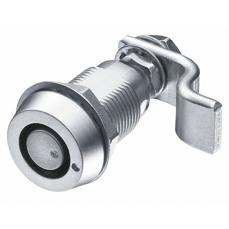 Zoro Select Compression Latch, Keyed, Blk Powder Coat 4RRC9