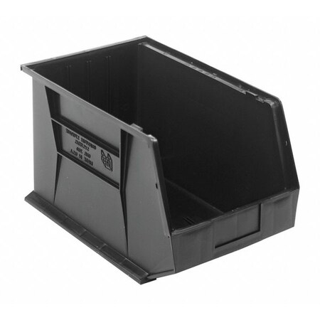 Quantum Storage Systems ESD Conductive Bin, 18 x 11 x 10 In, Black QUS260CO