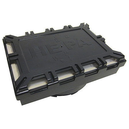 Nilfisk Filter, Wet/Dry, HEPA, 2.6 gal. 55941142