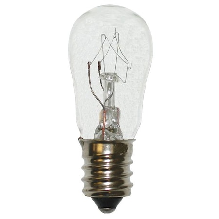 Zoro Select 3W, S6 Incandescent Light Bulb (Formerly LumaPro) 3S6/5/130V