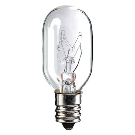 Zoro Select 15W, T7 Incandescent Light Bulb (Formerly LumaPro) 15T7C/120V
