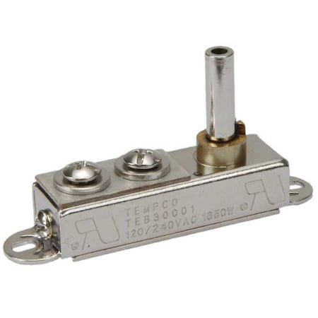 Tempco Process Thermostat, Open on Rise, 50 Degrees to 525 Degrees F, SPST, 120/240V AC TEB30001