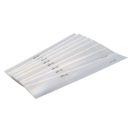 3M Conspicuity Tape, 2 In, White, PK100 983-10