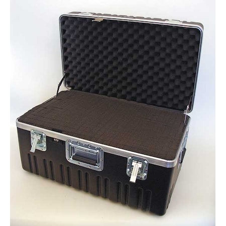 Platt Black Protective Case, 27-1/2"L x 16-1/4"W x 15-1/4"D 261613AH