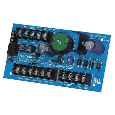 Altronix Power Supply 2Out 12Dc Or 24Dc at 1.75A AL175ULB