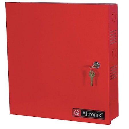 Altronix Enclosure Lg Fits 2- 7Ah Battery Red BC300R