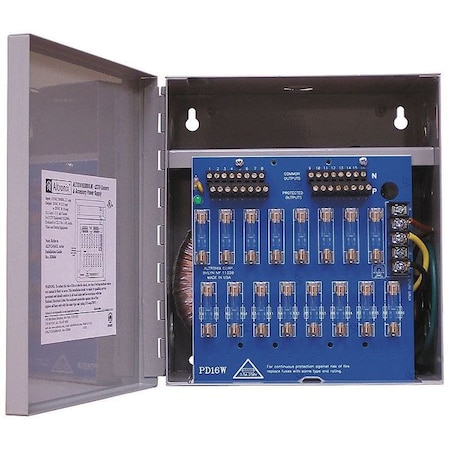 Altronix Power Supply 16 Fuse 24Vac at 12.5A ALTV2416300ULM
