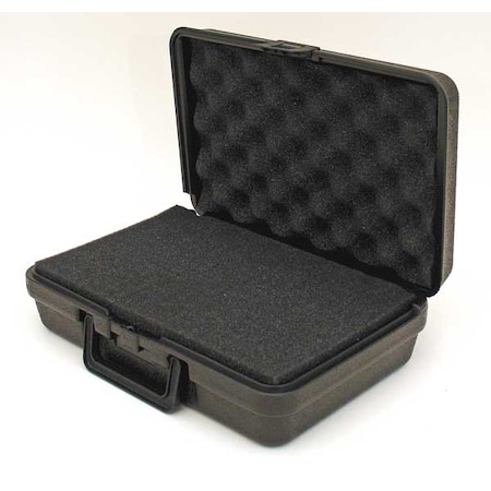 Platt Black Protective Case, 12"L x 8"W x 3-3/4"D 307