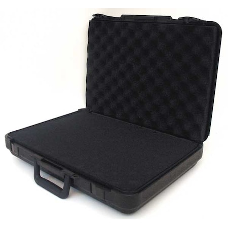 PLATT Black Protective Case, 17"L x 12"W x 3-1/4"D 607