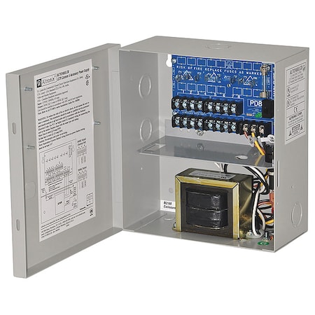 Altronix Power Supply 8PTC 24Vac at 3.5A ALTV248ULCB