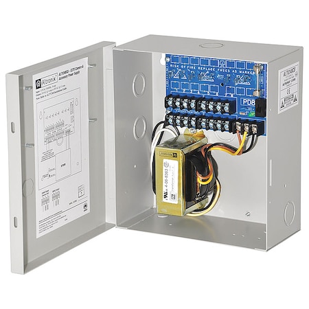 Altronix Power Supply 8PTC 24Vac at 4A ALTV248CB