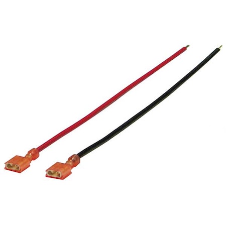 Altronix 2 - 8 In Battery Leads, Red & Black BL2