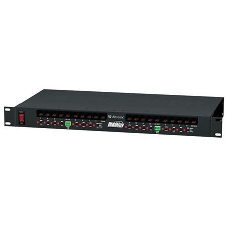 Altronix Pass UTP Hub W/Power 16Ch W/16 Ac Baluns HUBWAY162D