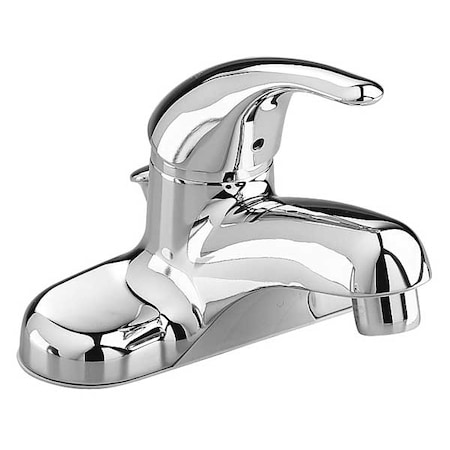 American Standard Lever Handle 4" Mount, 2 Hole Bathroom Faucet, Polished chrome 2175505.002