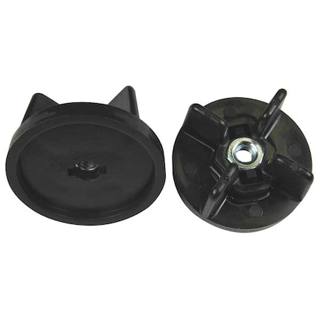 American Standard Mtg Nut, Black/White, For Selectronic 044912-0070A