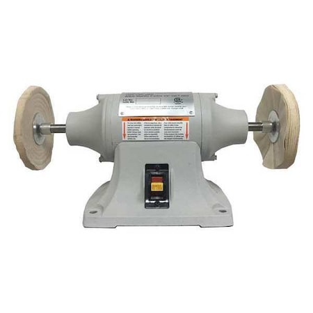 Dayton Buffer, 1/2 Hp, 3450 RPM, 120 V 4TJ99