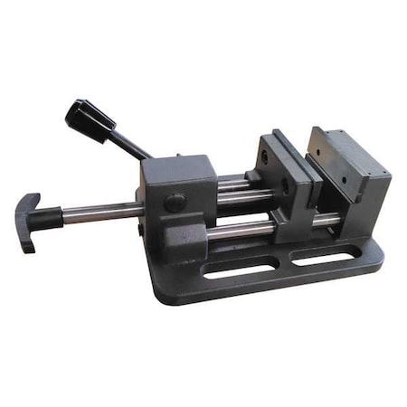 DAYTON 3" Machine Vise with Fixed Base 4TK06