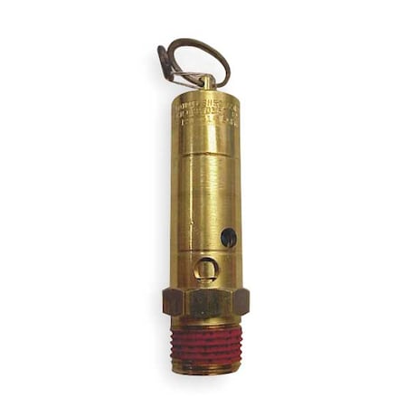 CONTROL DEVICES Air Safety Valve, 1/2 In Inlet, 200 psi, Valve Type: Hard Seat SN50-1A200