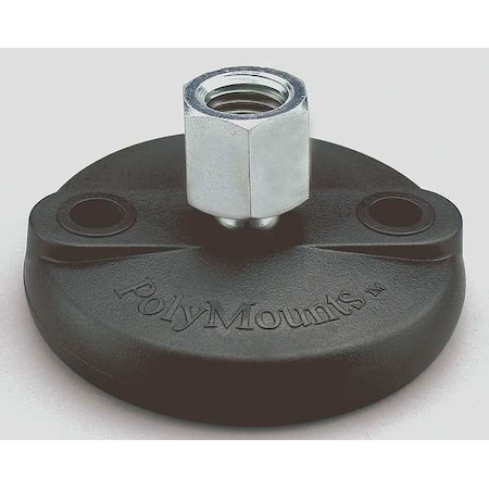 S & W Leveling Mount, Boltless, 5/8-11, 4 in Base BNYLC4-TEL