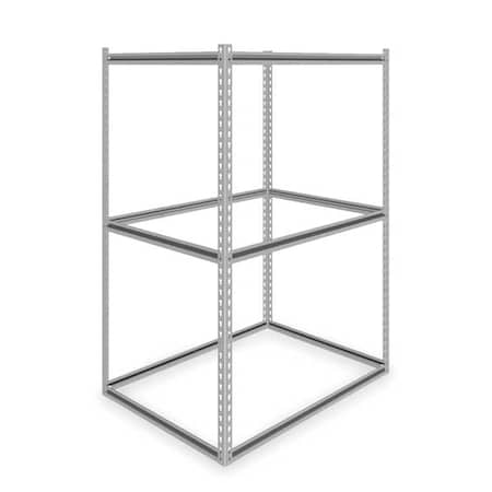 Tennsco Boltless Shelving Unit, 30"D x 42"W x 60"H, 3 Shelves, Steel ZKMS-423060