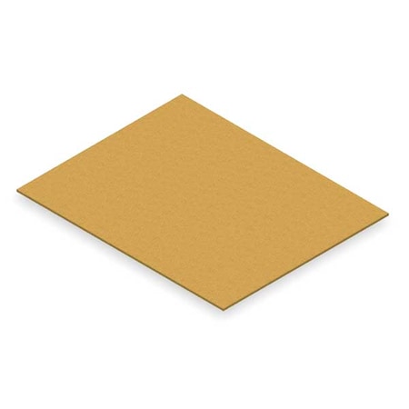 Tennsco Decking, Particleboard, 60 in W, 48 in D, Natural, Unfinished Finish PB-6048-3