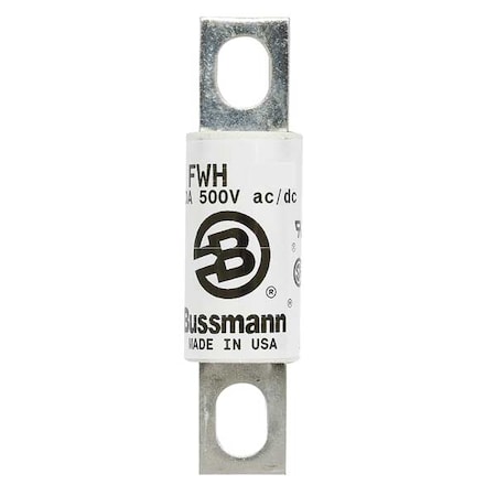 Eaton Bussmann Semiconductor Fuse, FWH-A Series, 80A, Fast-Acting, 500V AC, Bolt-On FWH-80A