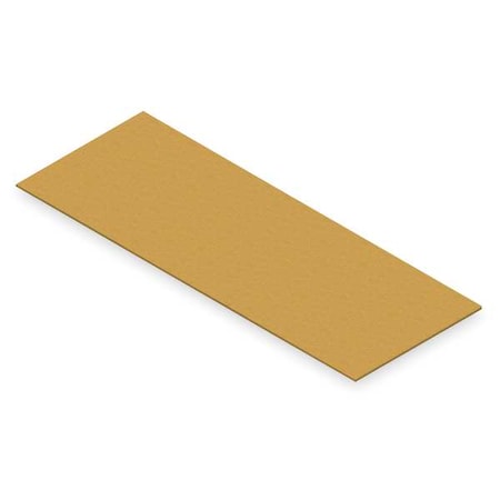 Tennsco Decking, Particleboard, 96 in W, 36 in D, Natural, Unfinished Finish PB-9636-3