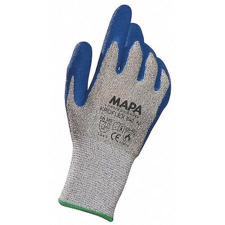 Mapa Coated Gloves, Cut Level 4 , Latex , Rough , M 1 PR 840