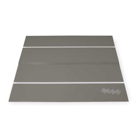 Edsal Panel Kit, Gry, 36 In. W, 18 In. D, 85 In. H CPN040