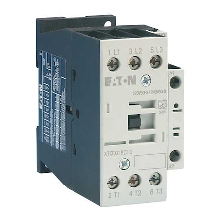 Eaton IEC Magnetic Contactor, 1NO, 24V DC, 3 P, Non-Reversing, Screw XTCE032C10TD