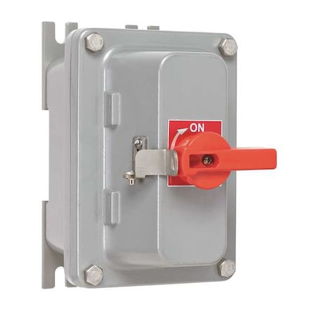 Nonfusible Hazardous Location Safety Switch, Heavy Duty Duty, 600V, 3PST, 30 A -  HUBBELL KILLARK, B7NFD13A