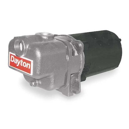 Dayton Centrifugal Pump, 1 1/2 hp, 230/460V AC, 3 Phase, 96 ft Max Head 4UA74
