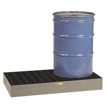 Little Giant Spill Deck, 99 gal Spill Capacity, 6 Drums, 9,000 lb Load Capacity, Steel SSB-5176
