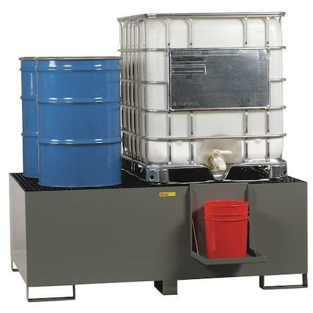 Little Giant IBC Dispensing Station, 400 gal Spill Capacity, 10,000 lb. Load Capacity, Steel SST-IBC