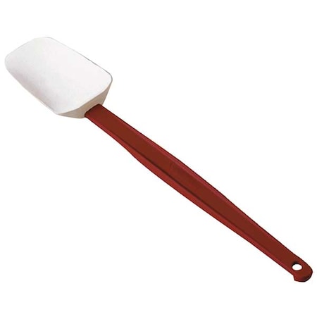 Rubbermaid Commercial Spoon Spatula, Hot, 16 1/2 In FG196800RED